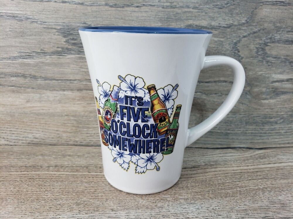 Big Dogs It's 5 o'clock somewhere Coffee Cup Large Mug 2006